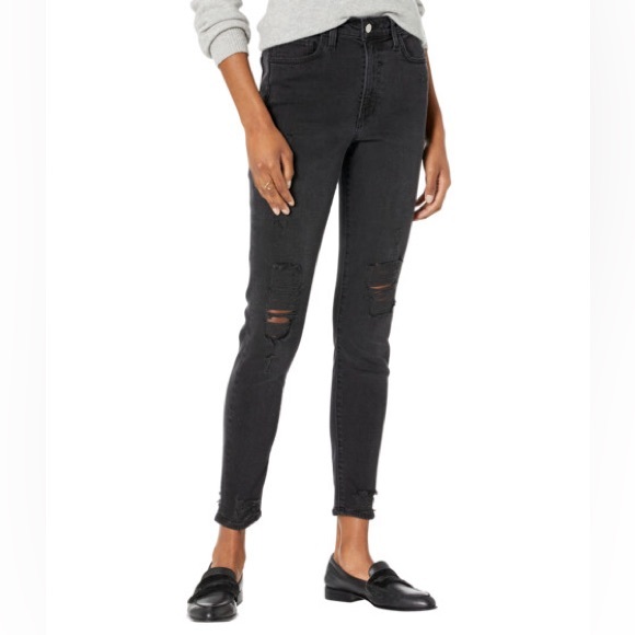 Joe's Jeans Denim - Joes Jeans NEW The Charlie Ankle with Chew Hem Argon Destruct Size 30